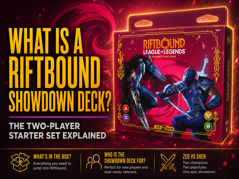 What Is a Riftbound Showdown Deck? The Two-Player Starter Set Explained