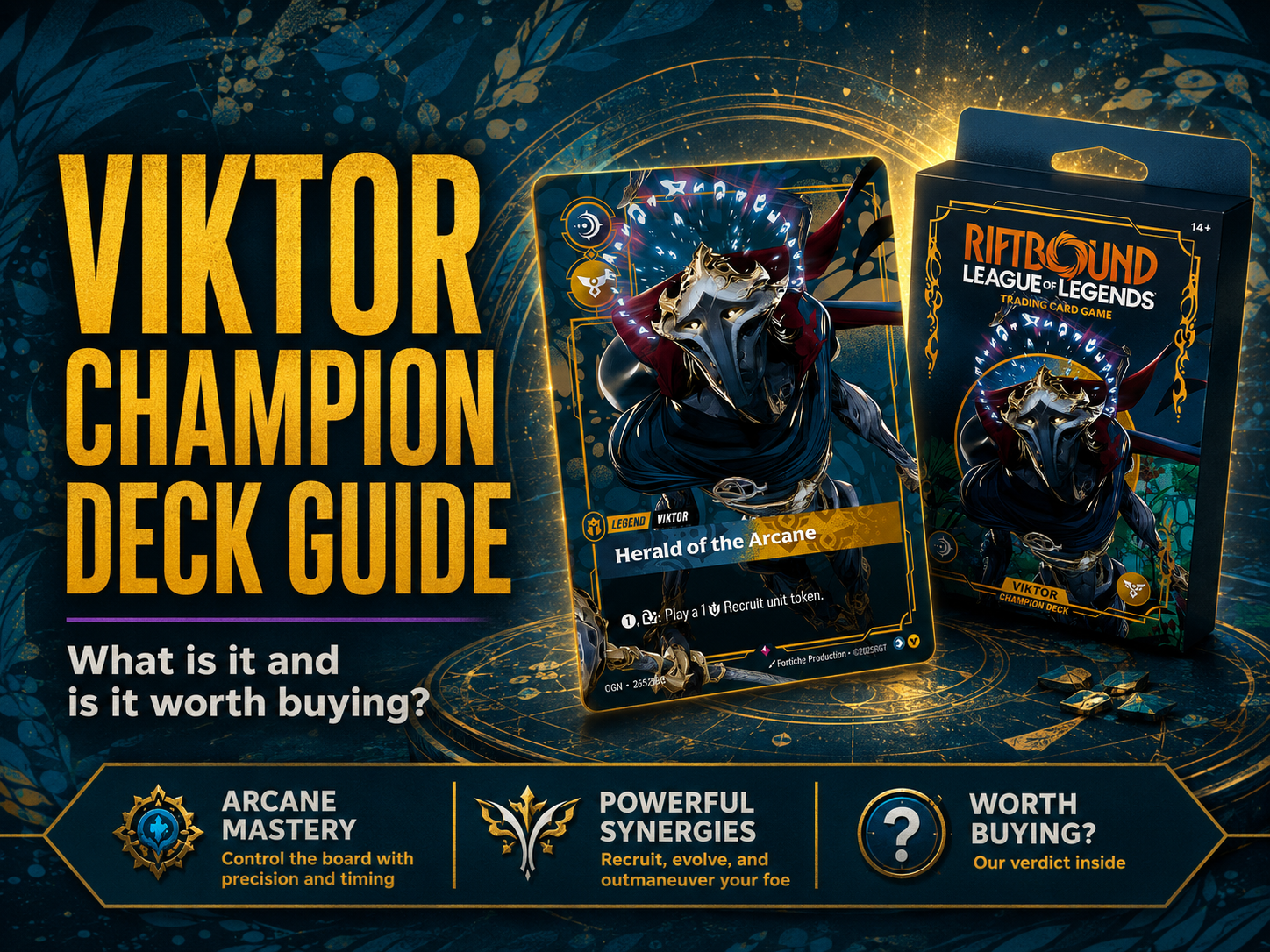 Riftbound Viktor Champion Deck: Is It Worth Buying?