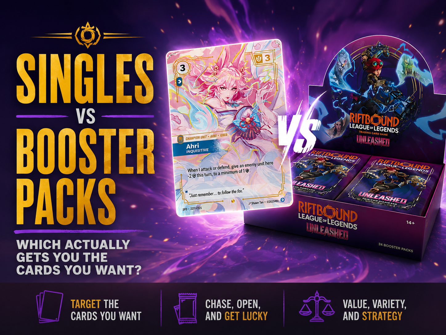 Riftbound Singles vs Booster Packs: Which Is Better Value?