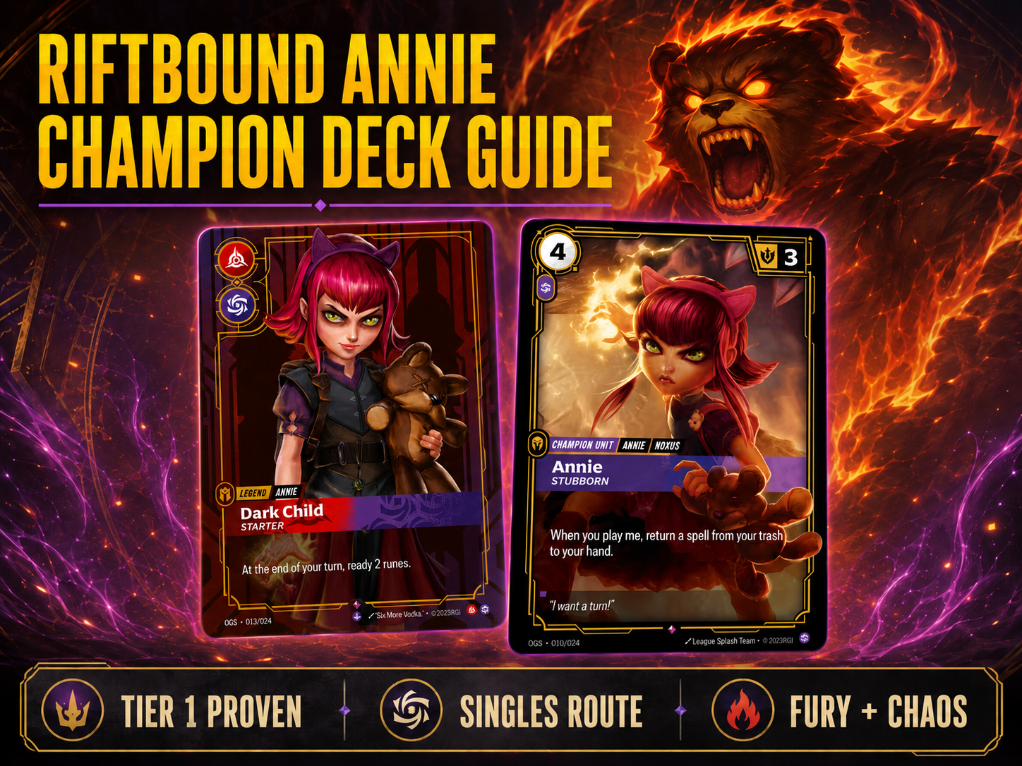 Riftbound Annie Champion Deck Guide: Is She Right for You?