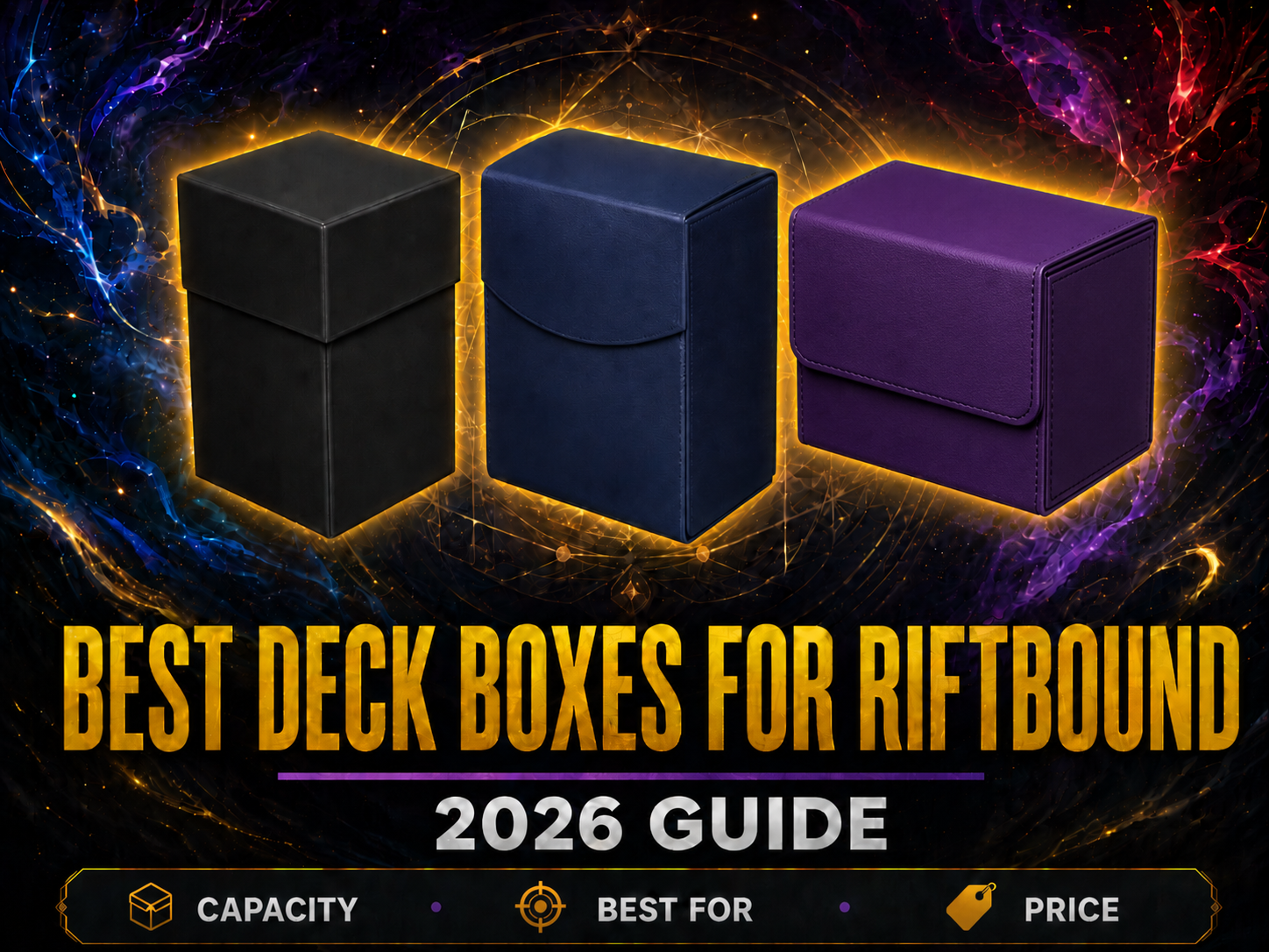 Best Deck Box for Riftbound Cards (2026 Guide)