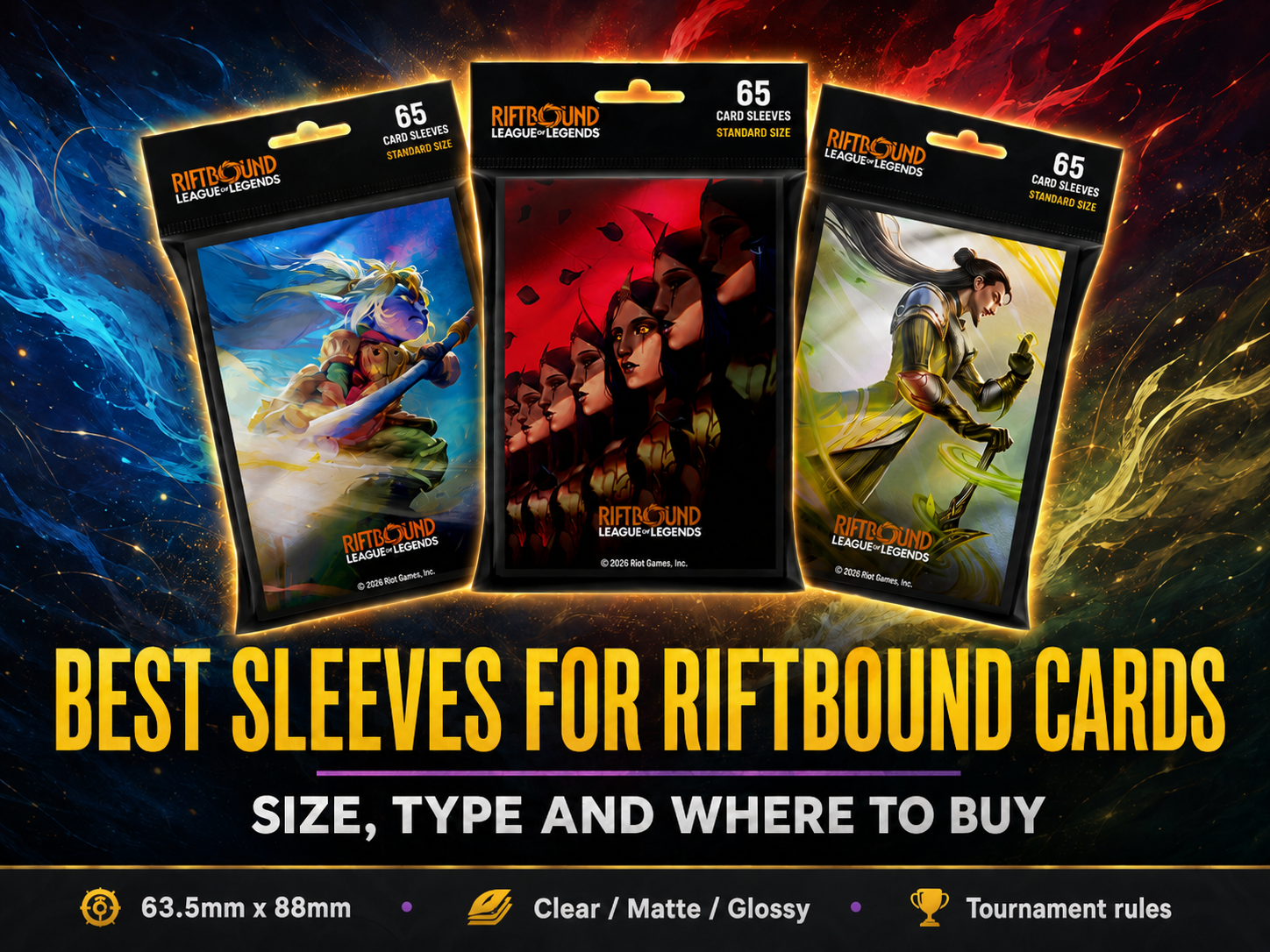 riftbound card size Playmat Ekko Gaming Mat TCGPLaiMATS catching Champion artwork from Spiritforged Riftbound TCG Compatible Token Holder