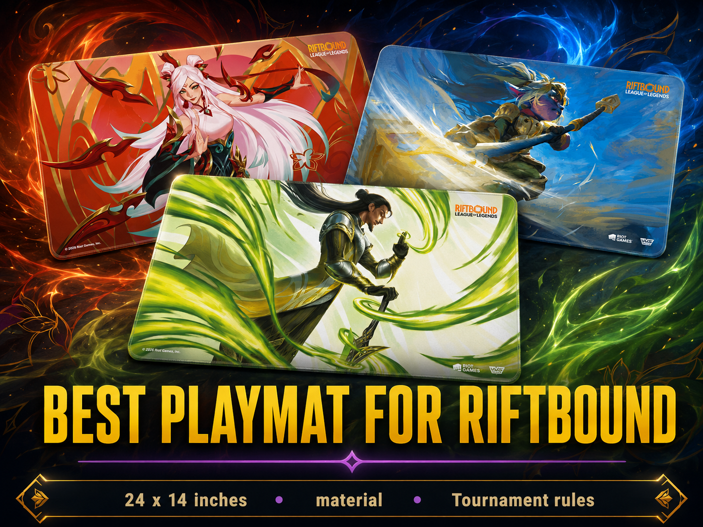Best Playmat for Riftbound: What Size Do You Need and Which Should You Buy?