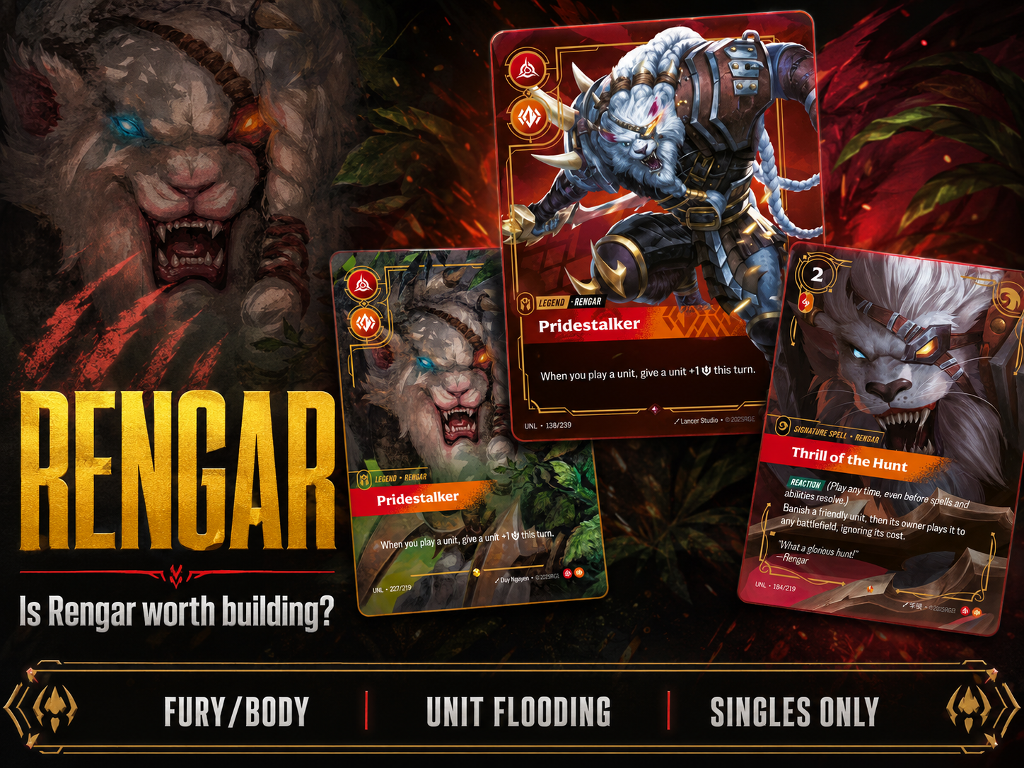 Riftbound Rengar Champion Deck Guide: Is He Worth Building?