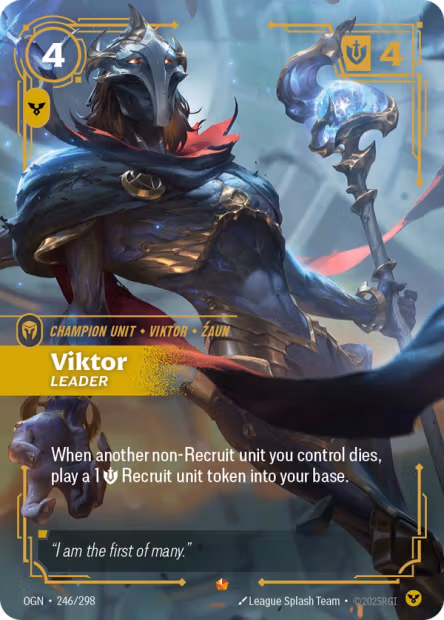 Viktor, Leader standard card, OGN-246/298