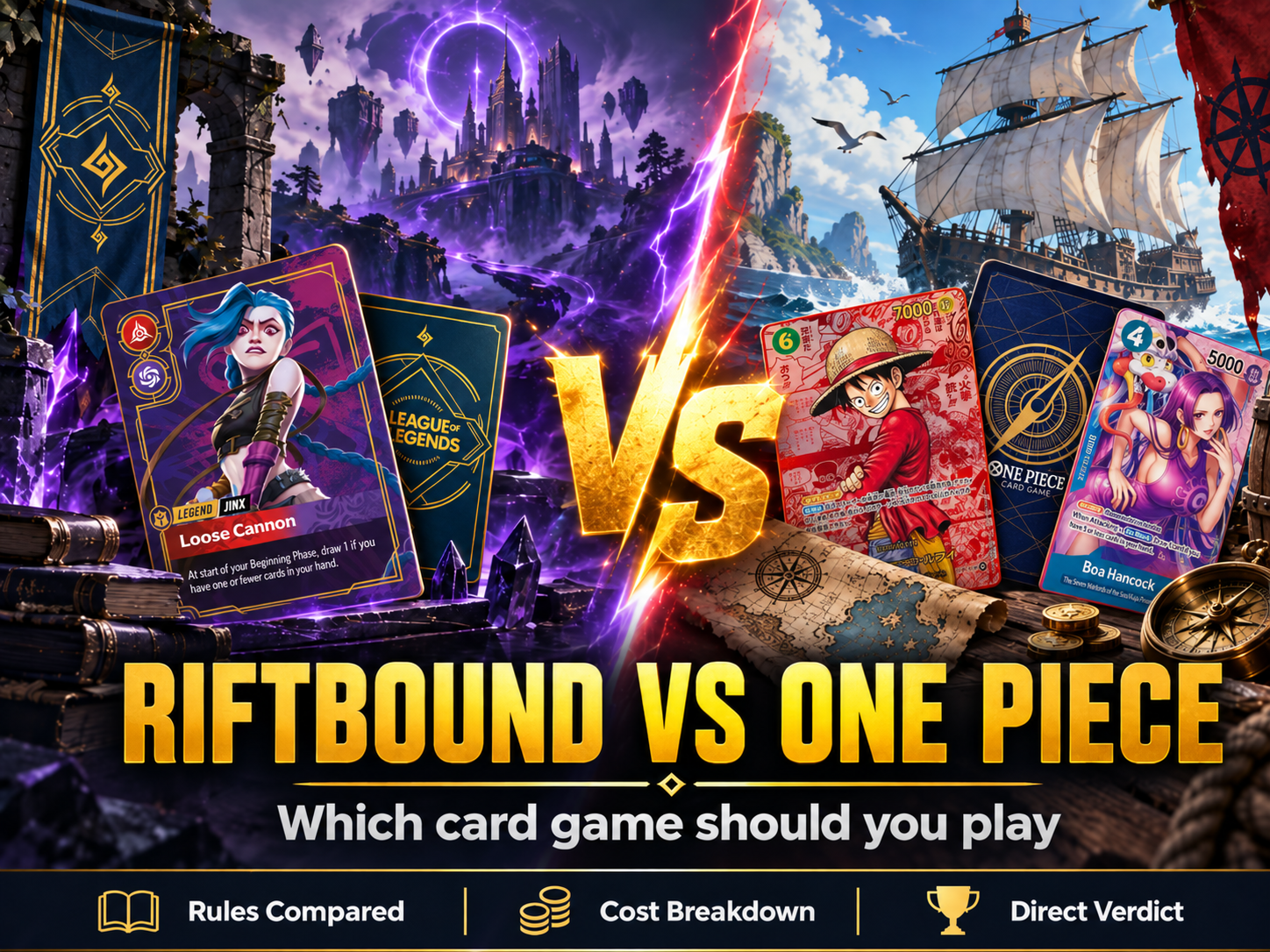 Riftbound vs One Piece Card Game: Which Should You Play?